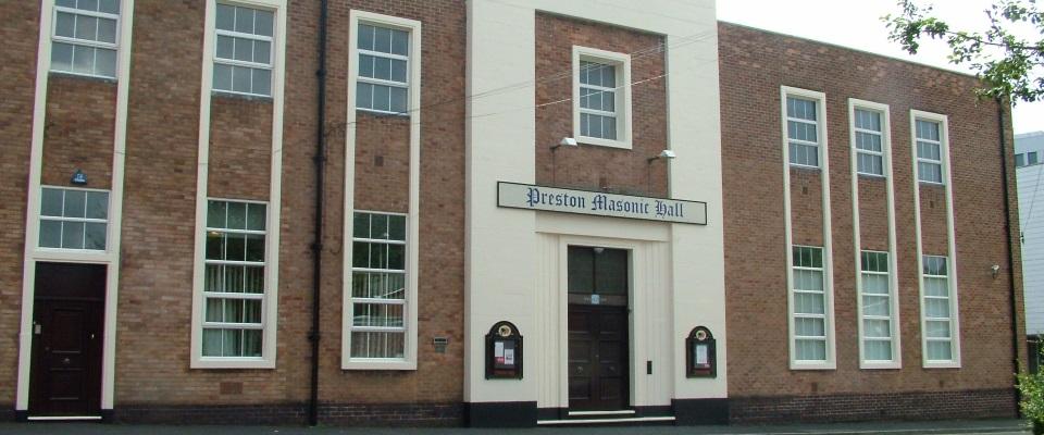 Preston masonic hall outside